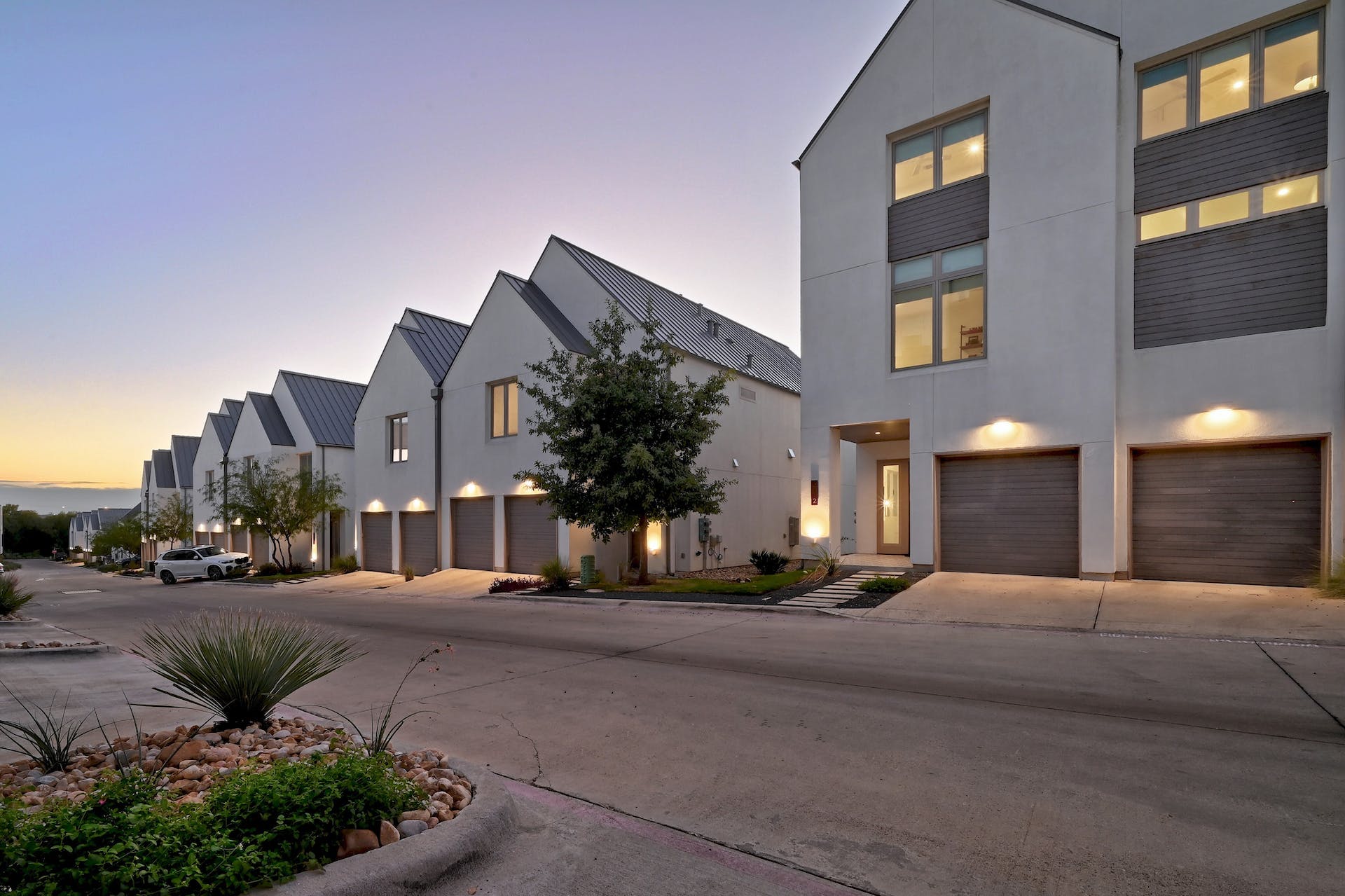 2512 Watkins Way Austin, TX 78746 - Photo 34 of 40 Modern Scandinavian-inspired exterior with clean lines and striking curb appeal