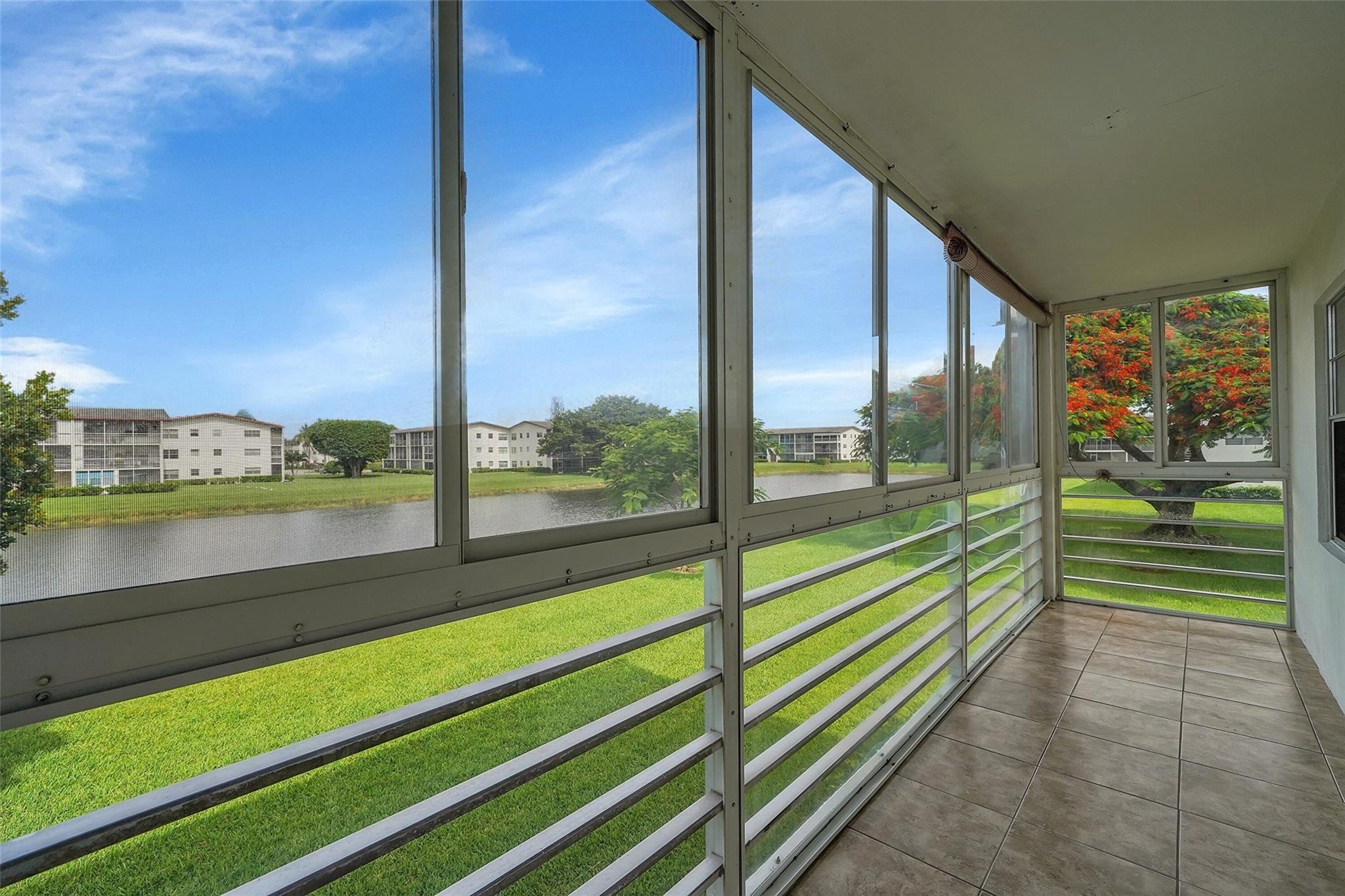 486 Fanshaw L, Unit 486 Boca Raton, FL 33434 - Photo 24 of 44 Master Bedroom Water View