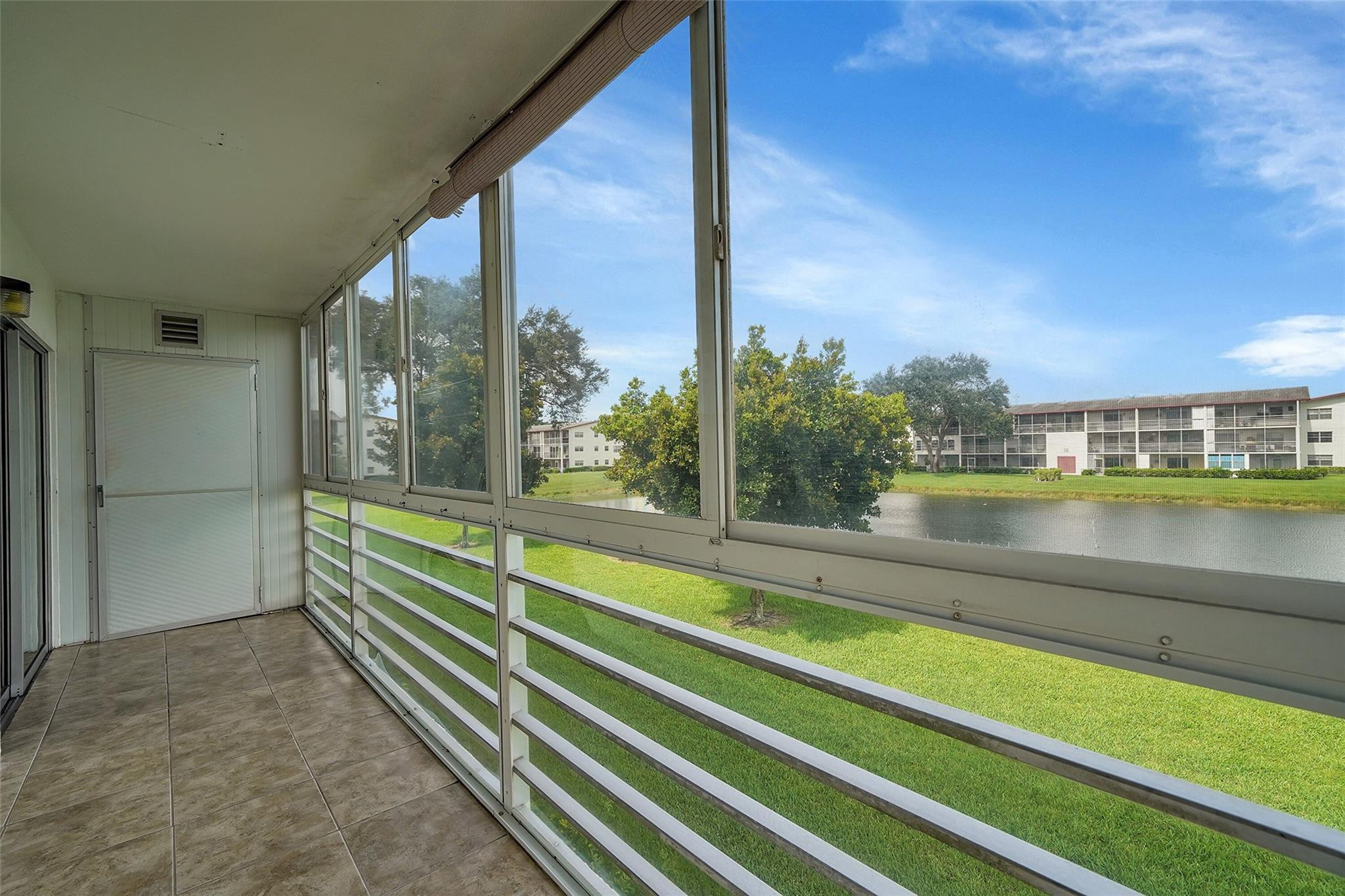 486 Fanshaw L, Unit 486 Boca Raton, FL 33434 - Photo 25 of 44 Water View from Bedroom #2