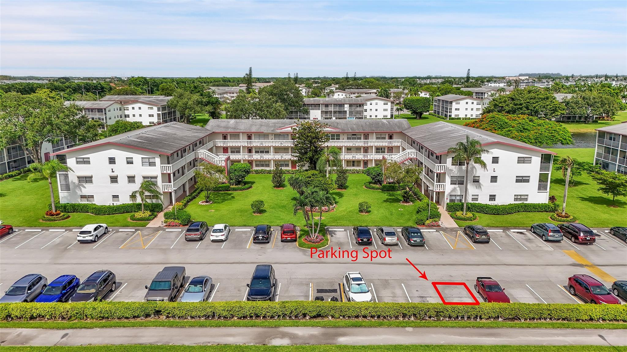 486 Fanshaw L, Unit 486 Boca Raton, FL 33434 - Photo 29 of 44 Assigned Parking Spot #486