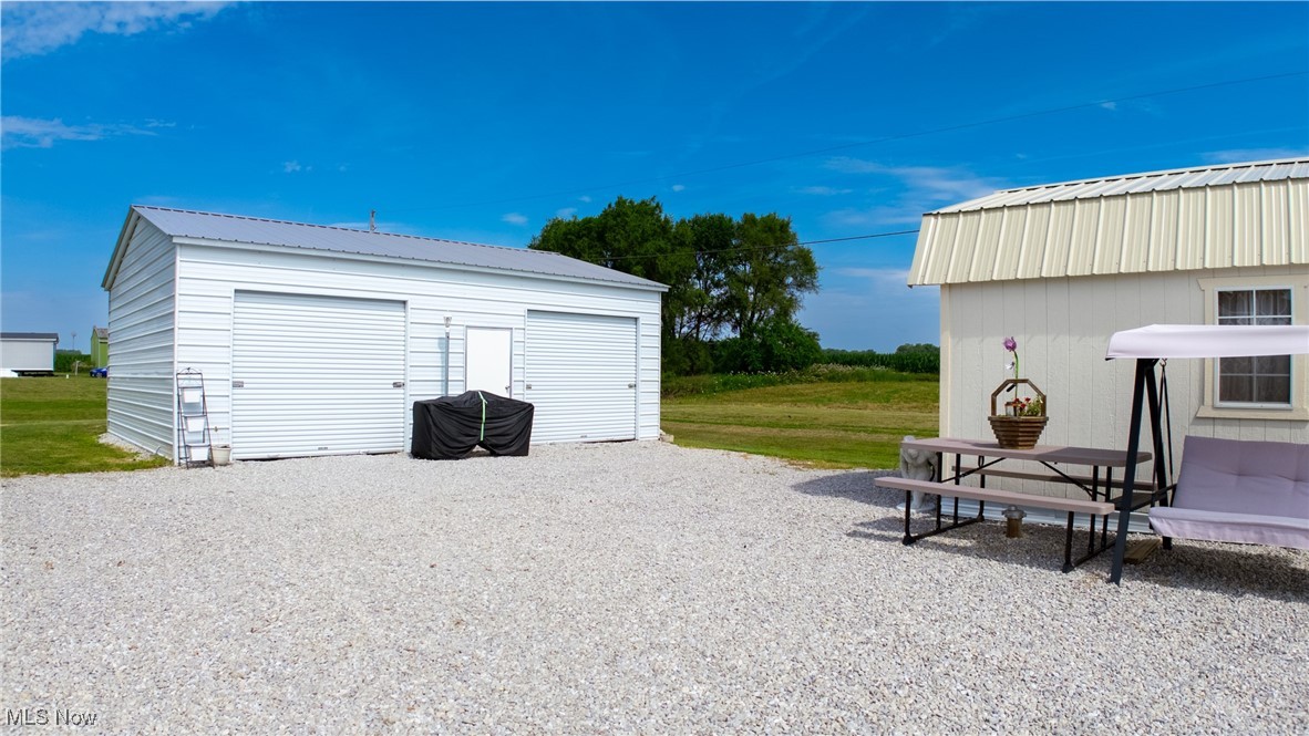 5834 Dickson Road New Washington, OH 44854 - Photo 3 of 40 View of detached garage
