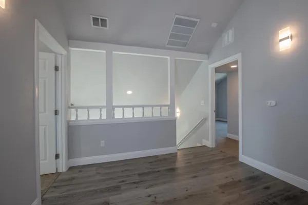 wooden floor in an empty room with wooden floor