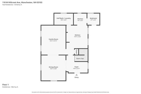 $435,000 | 118 West Hillcrest Avenue, Manchester, NH 03103