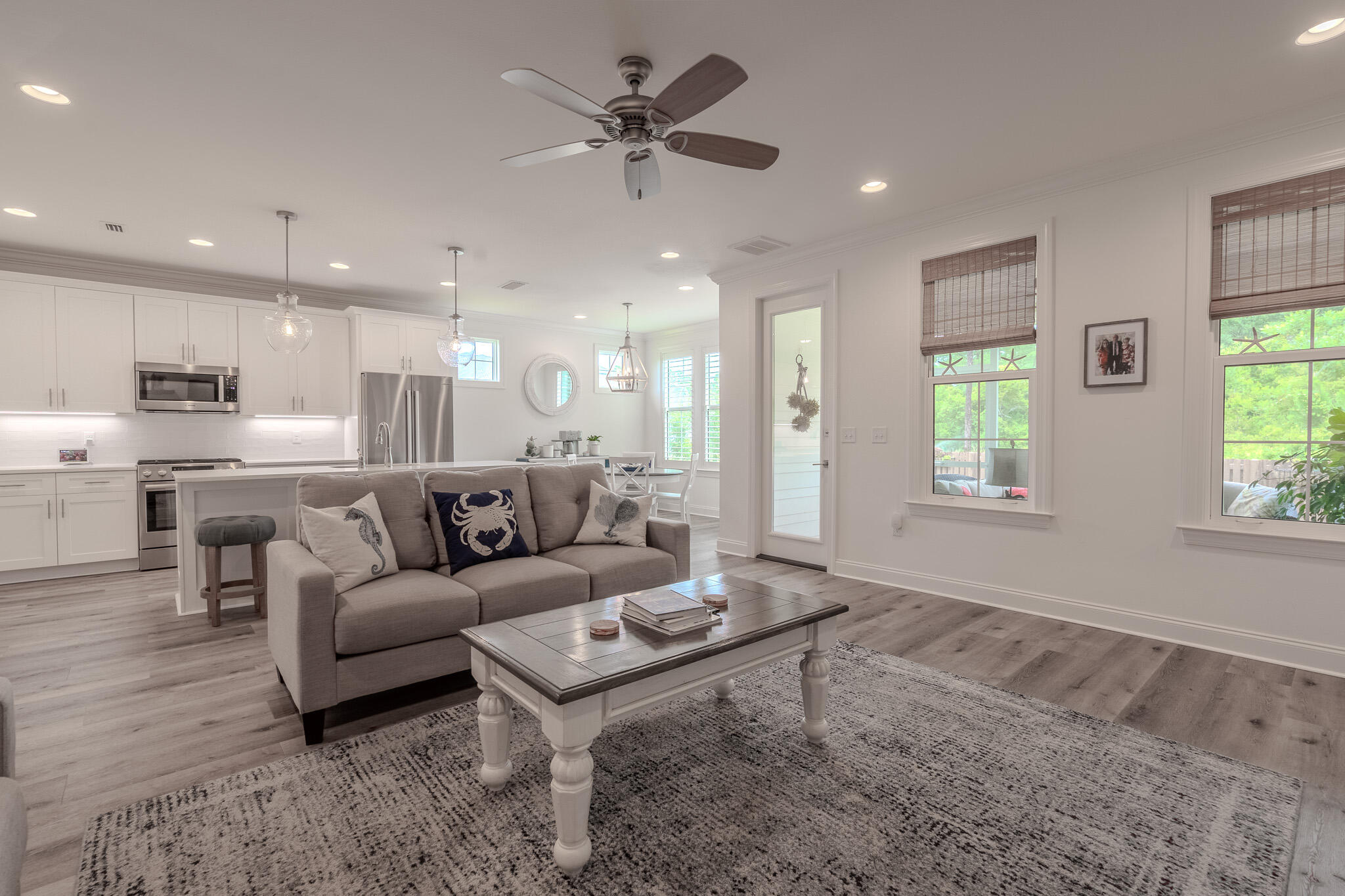 75 Conifer Ct Inlet Beach Inlet Beach, FL 32461 - Photo 16 of 74 a living room with furniture and a large window