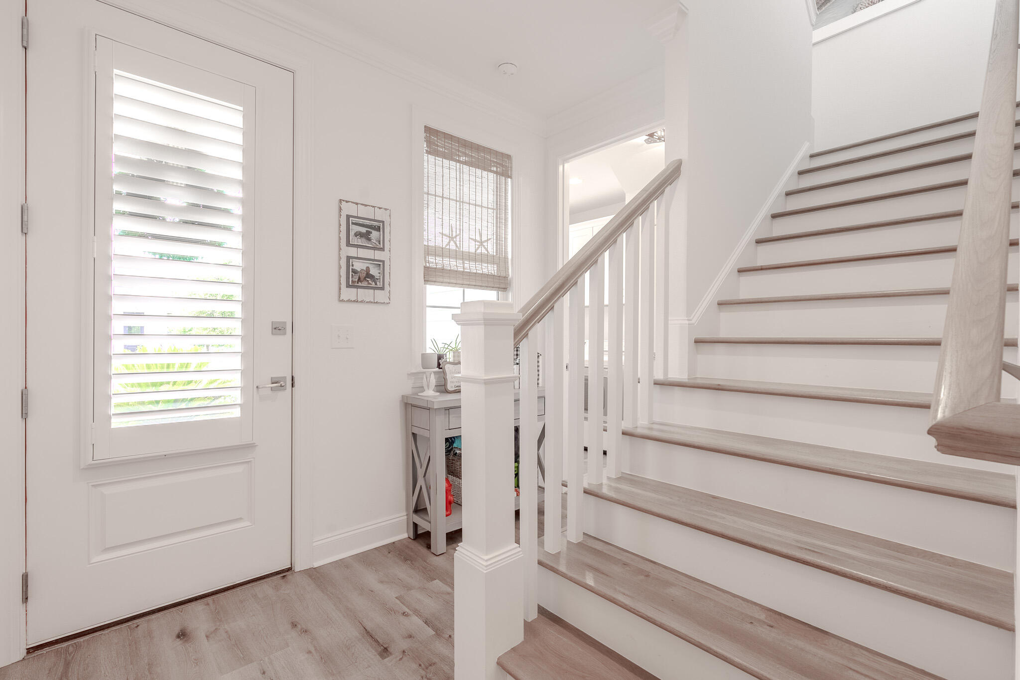 75 Conifer Ct Inlet Beach Inlet Beach, FL 32461 - Photo 33 of 74 a view of entryway with wooden floor and stairs
