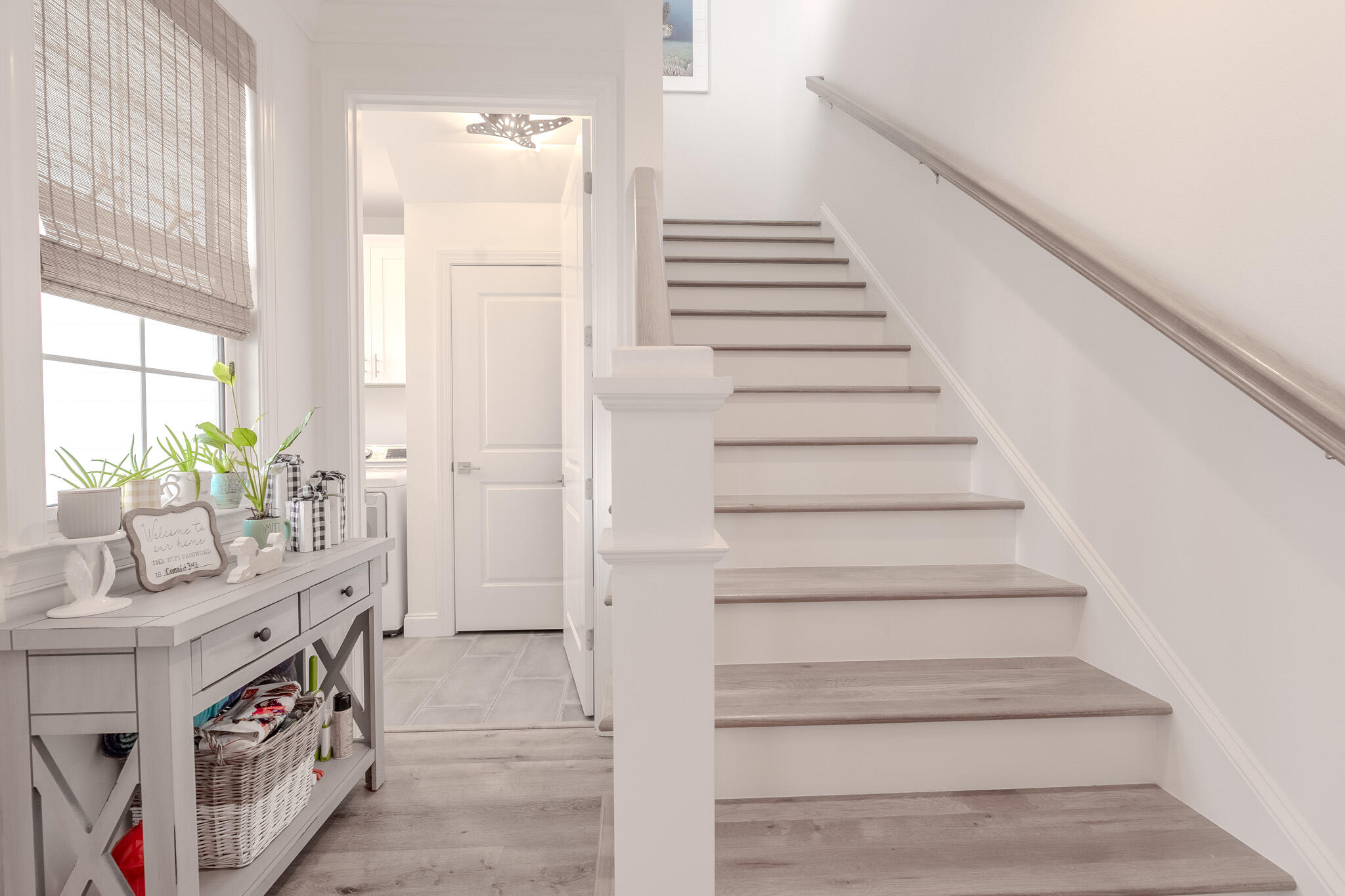 75 Conifer Ct Inlet Beach Inlet Beach, FL 32461 - Photo 34 of 74 a view of entryway and hall with wooden floor