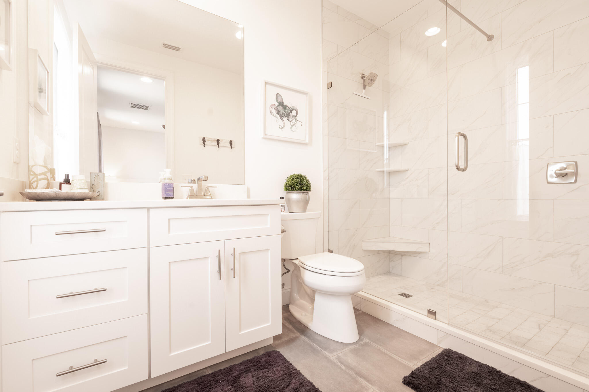 75 Conifer Ct Inlet Beach Inlet Beach, FL 32461 - Photo 47 of 74 a bathroom with a sink a toilet and shower