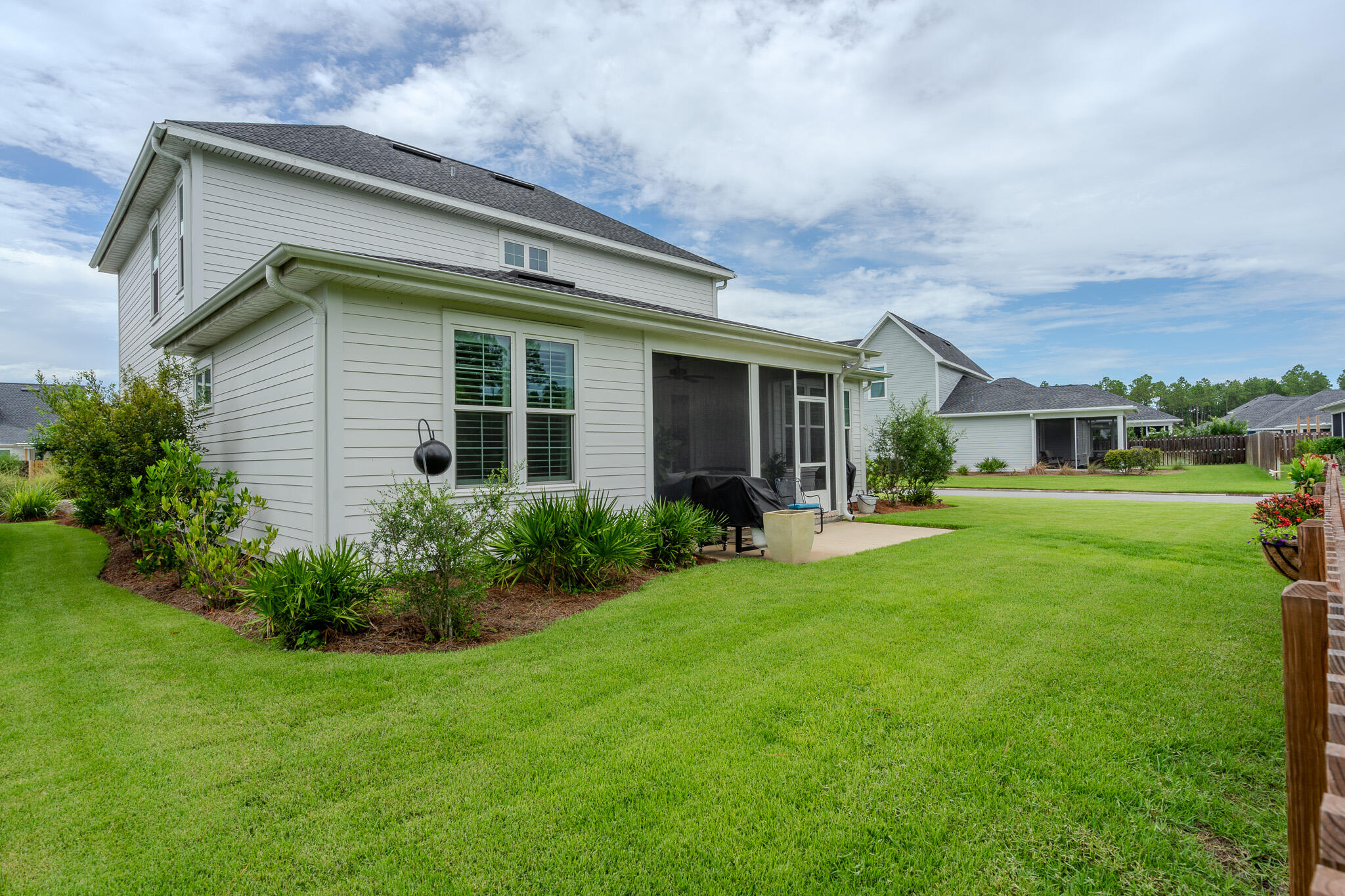 75 Conifer Ct Inlet Beach Inlet Beach, FL 32461 - Photo 8 of 74 a front view of house with a garden