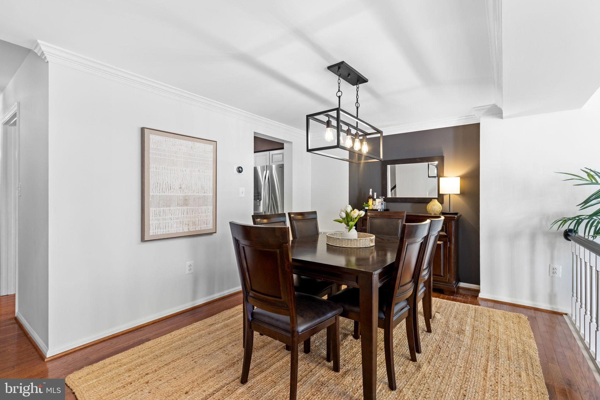 6223 Walkers Croft Way Alexandria, VA 22315 - Photo 12 of 38 a view of a dining room with furniture