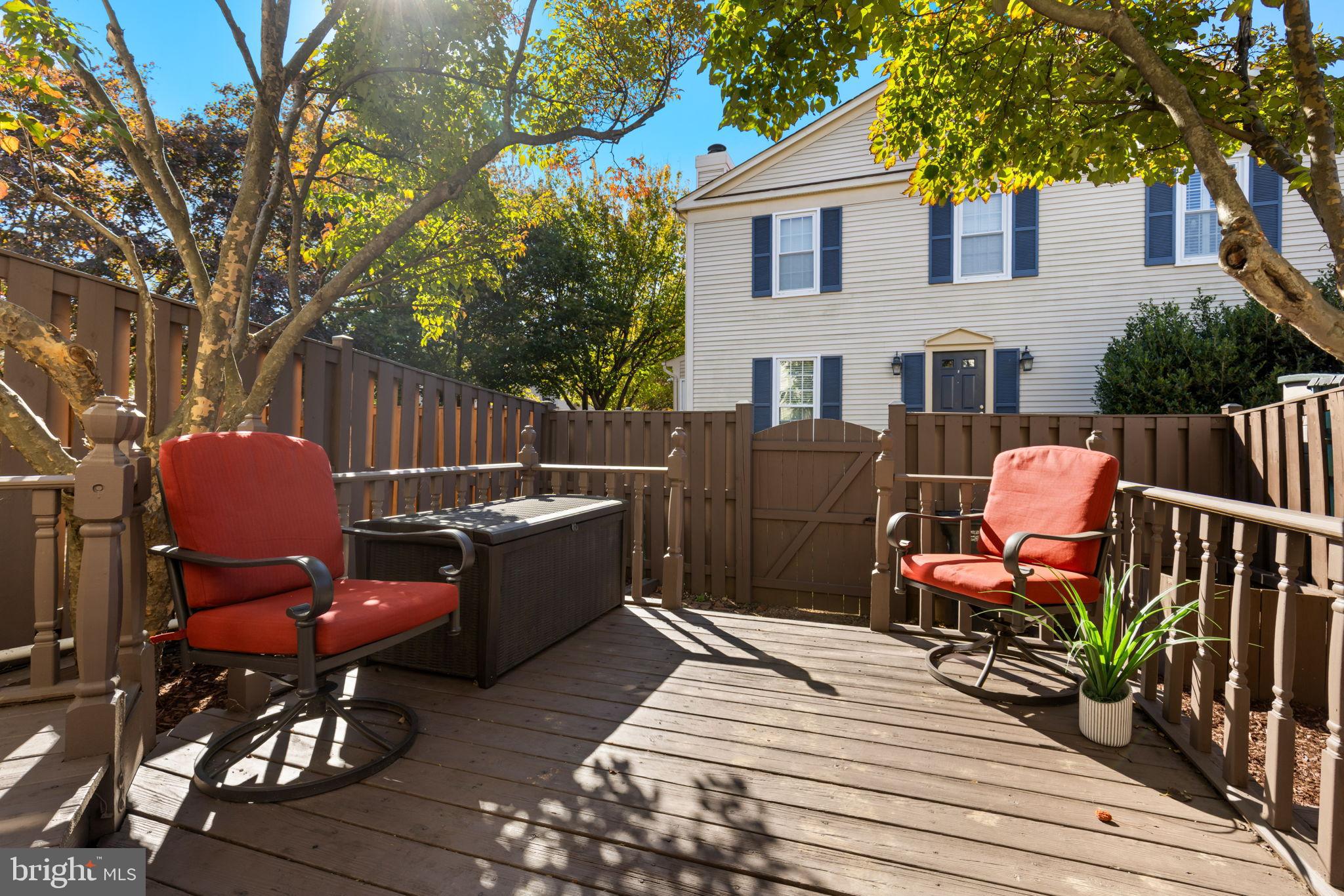 6223 Walkers Croft Way Alexandria, VA 22315 - Photo 2 of 38 a view of a deck with furniture