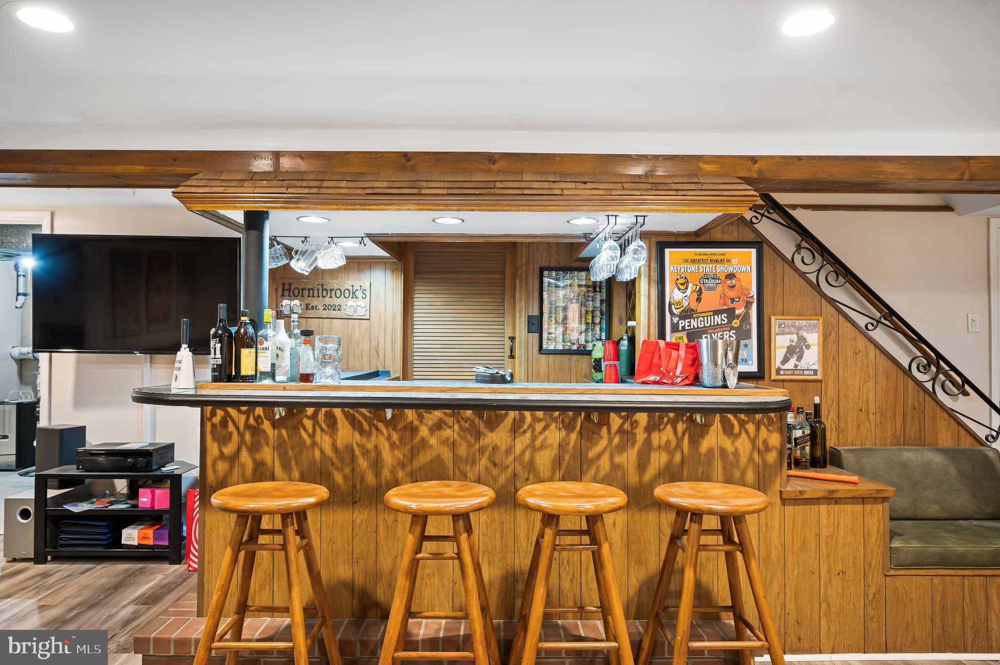 321 Villanova Road Glassboro, NJ 08028 - Photo 21 of 34 Finished Basement Bar