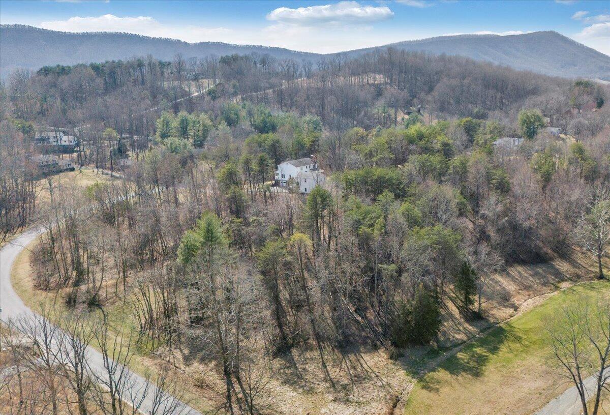 0 Woodridge Road Troutville, VA 24175 - Photo 1 of 25 a view of a dry yard with mountains in the background