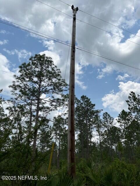 Power line along Scully Hill Road