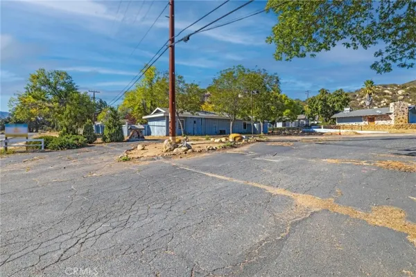 a view of city and mountain