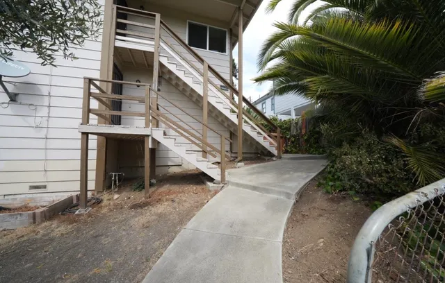 a view of a house with a house