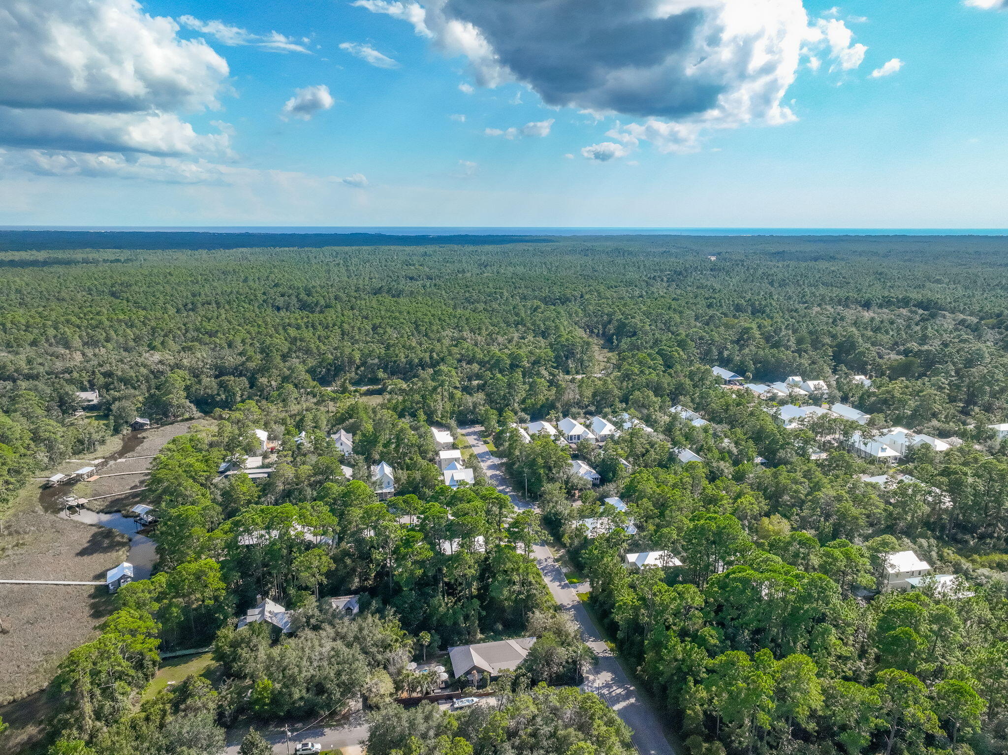Lot 8 South Magnolia Beach Way Santa Rosa Beach, FL 32459 - Photo 14 of 20 a view of a big yard with lots of green space