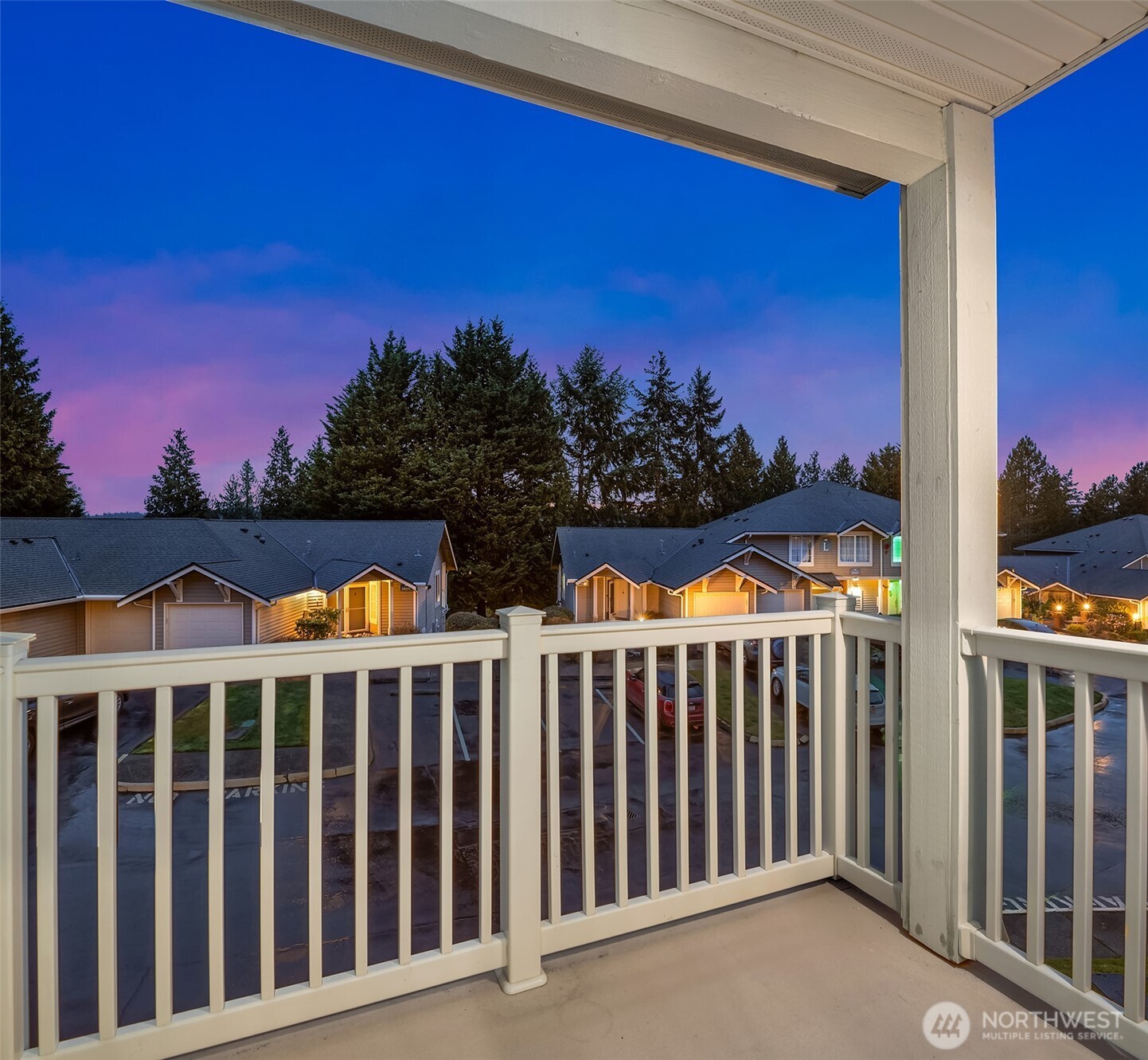 18646 Northeast 57th Way Redmond, WA 98052 - Photo 15 of 40 a view of a city from a balcony