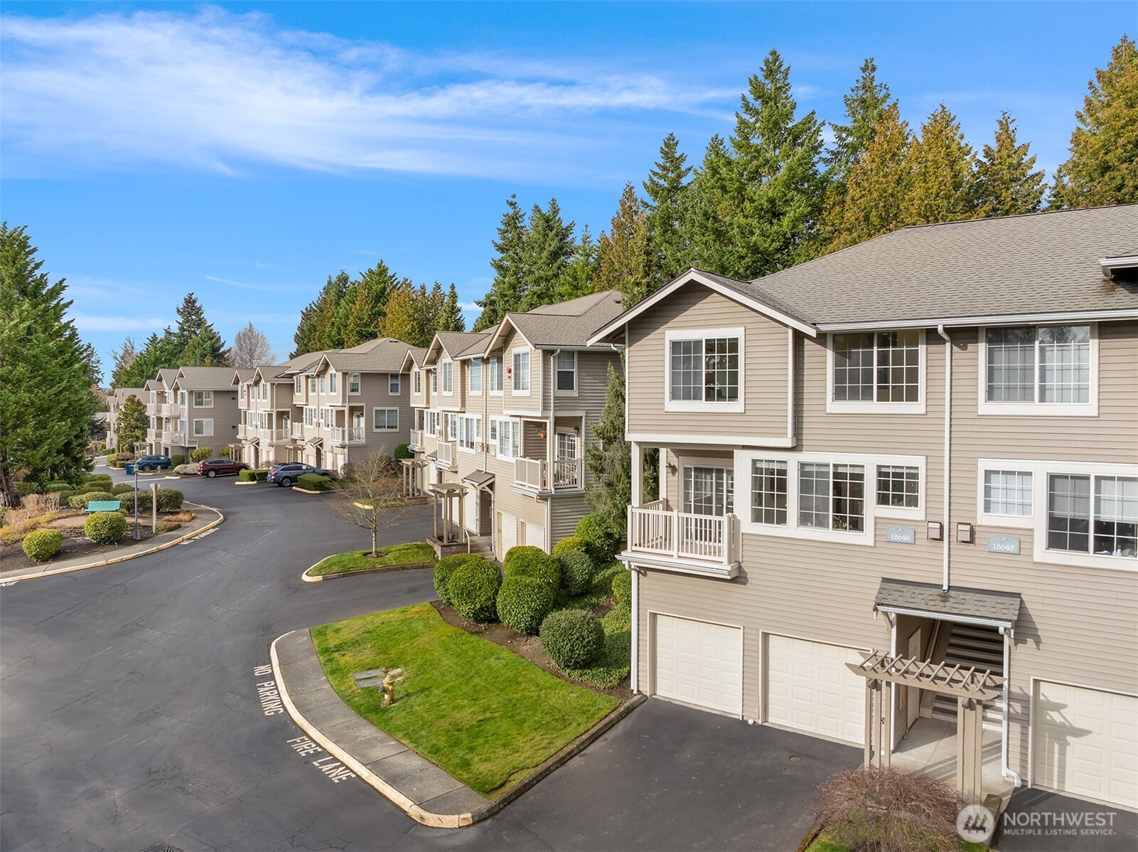 18646 Northeast 57th Way Redmond, WA 98052 - Photo 33 of 40 a view of multiple houses with a street