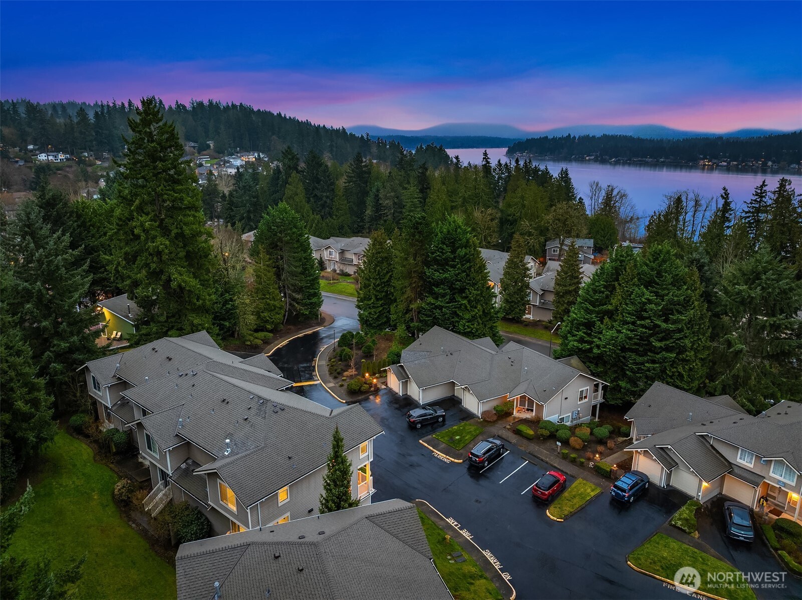 18646 Northeast 57th Way Redmond, WA 98052 - Photo 40 of 40 an aerial view of a house with a garden
