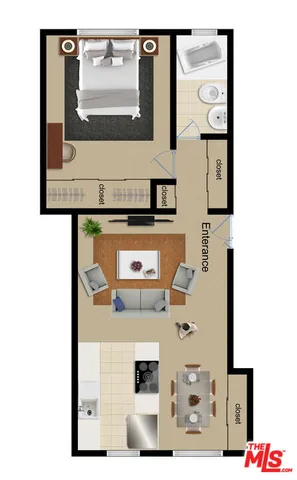 $2,695 | 220 South Gale Drive, Unit 8, Beverly Hills, CA 90211