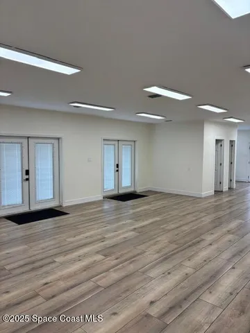 a view of empty room