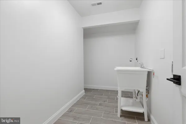 a view of empty room