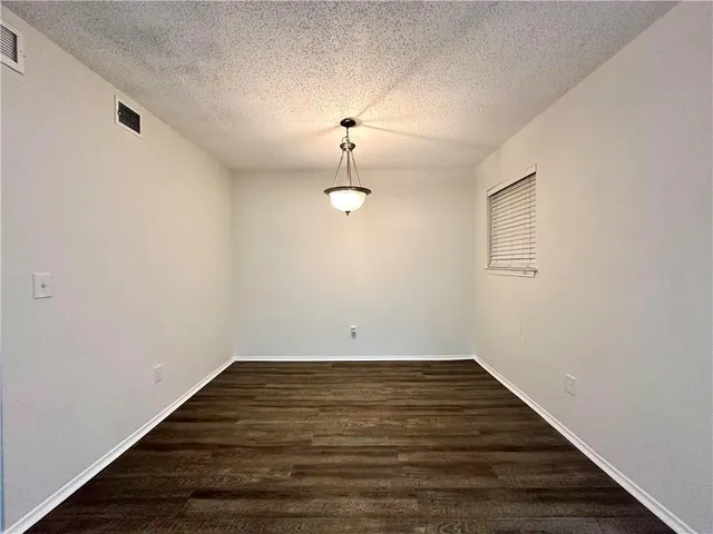 wooden floor in an empty room
