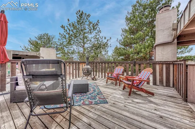 a view of a car parked in front of a building