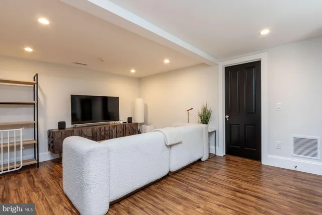 a view of street along with trees