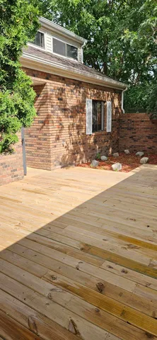 a front view of a house with windows