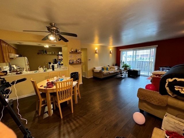1802 Plum Grove Road, Unit 1D Rolling Meadows, IL 60008 - Photo 4 of 14 a view of a livingroom with furniture window and wooden floor