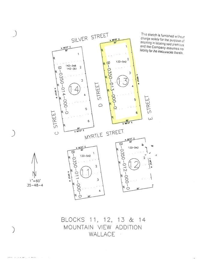 Plat Map Block 13