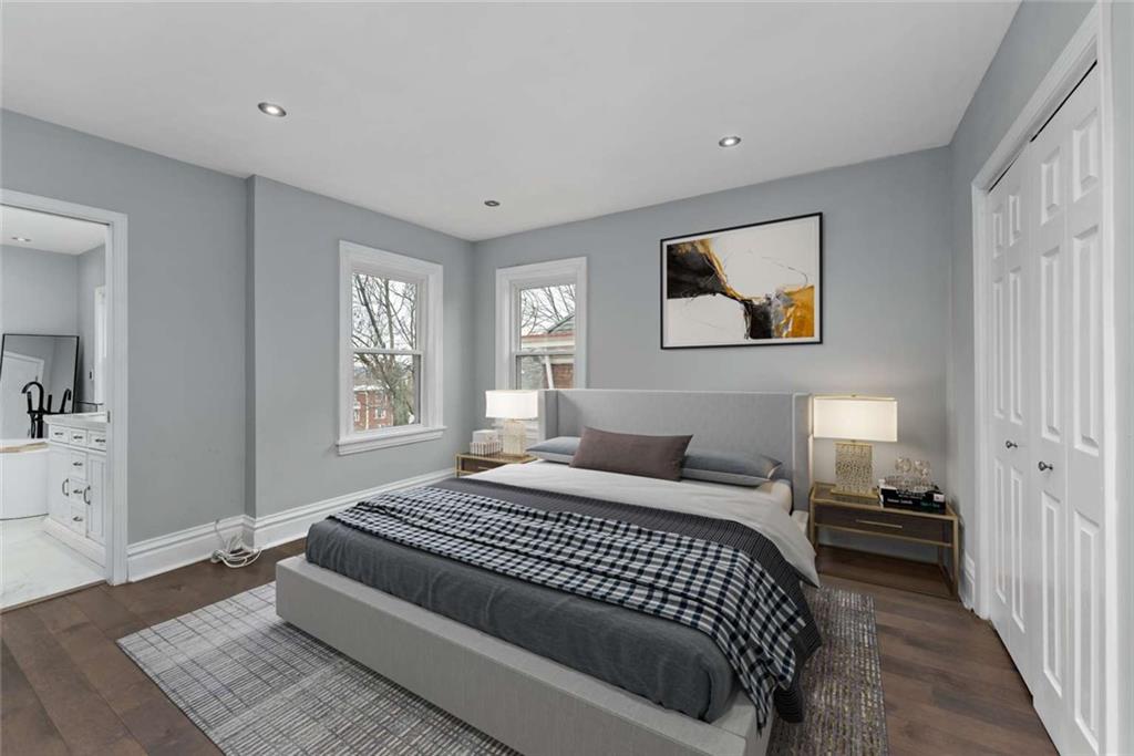 2002 Hampton Street Pittsburgh, PA 15218 - Photo 10 of 21 a bedroom with a bed and a window