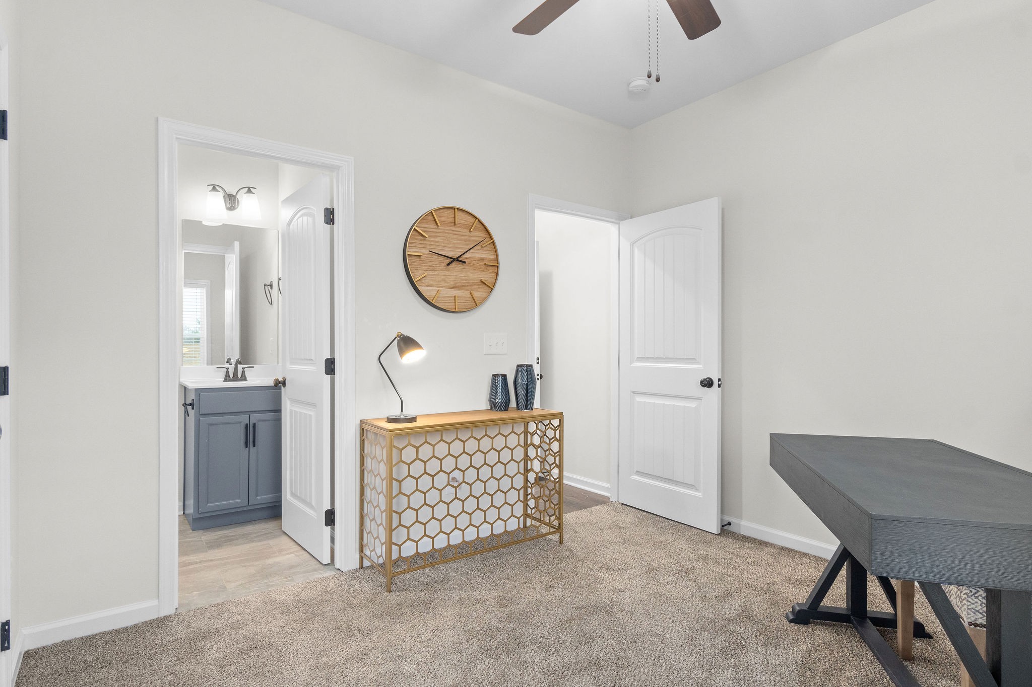 3350 Allen Road, Unit 18 Clarksville, TN 37042 - Photo 8 of 28 a living room with furniture a clock and a window