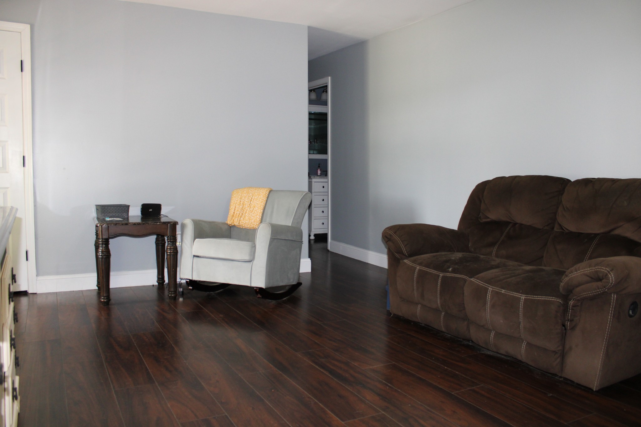 25677 Bethel Road Elkmont, AL 35620 - Photo 4 of 28 a living room with furniture and wooden floor