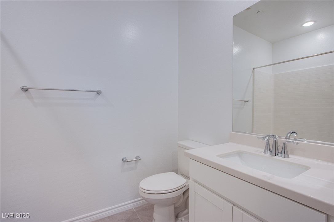 2555 Hampton Road, Unit 11201 Henderson, NV 89052 - Photo 15 of 36 Full bathroom featuring vanity, tile patterned floors, and a shower