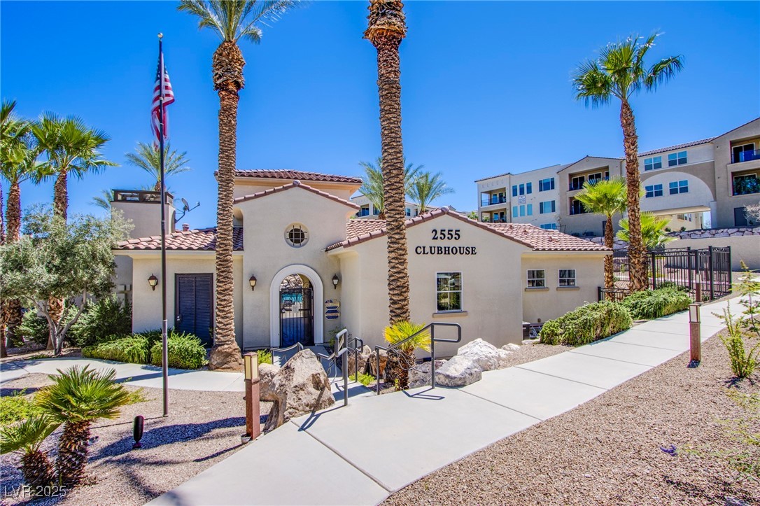 2555 Hampton Road, Unit 11201 Henderson, NV 89052 - Photo 35 of 36 Mediterranean / spanish-style home featuring a tiled roof and stucco siding