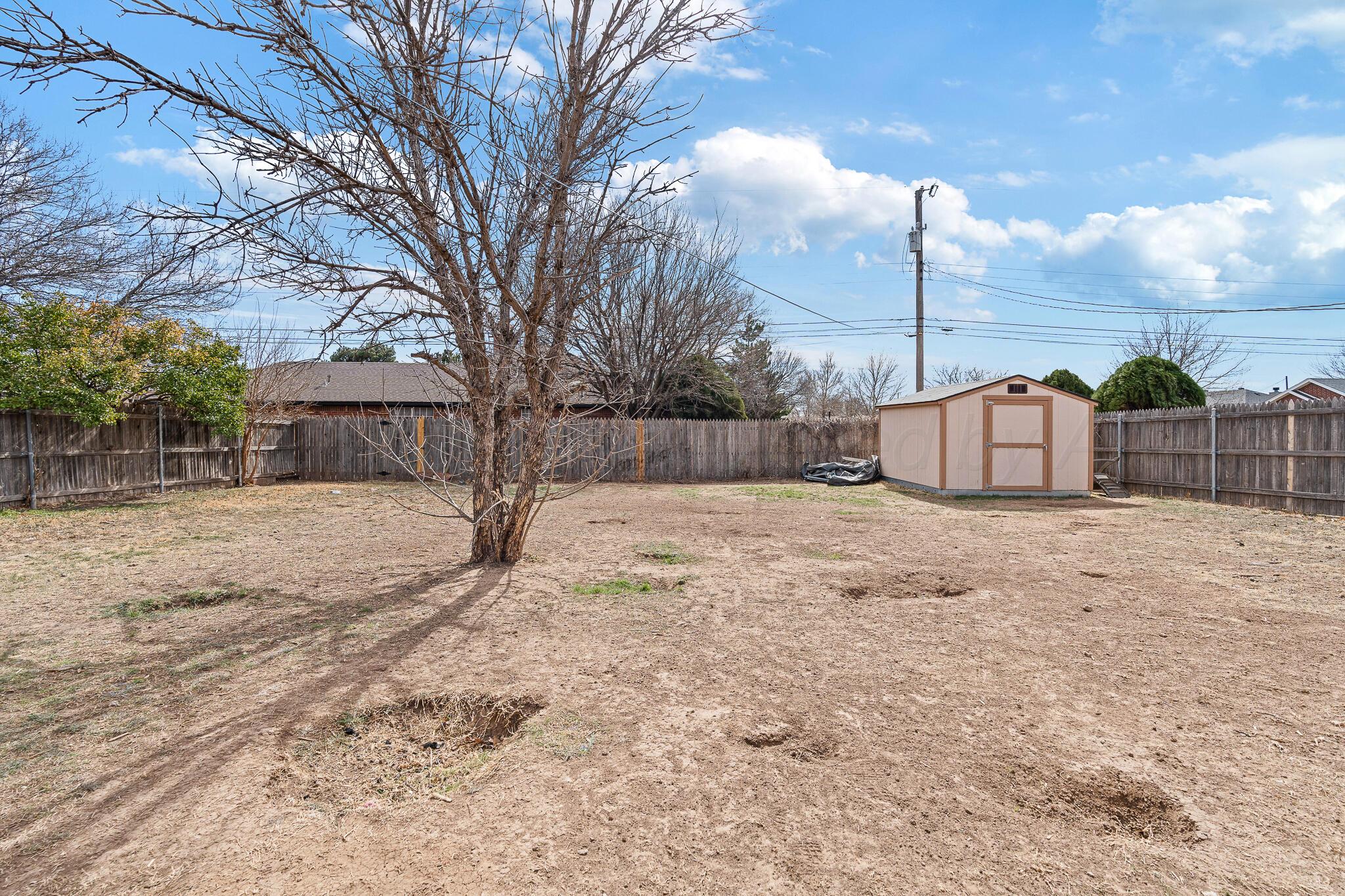 4211 Jamie Trail Amarillo, TX 79110 - Photo 17 of 17 Backyard view 2