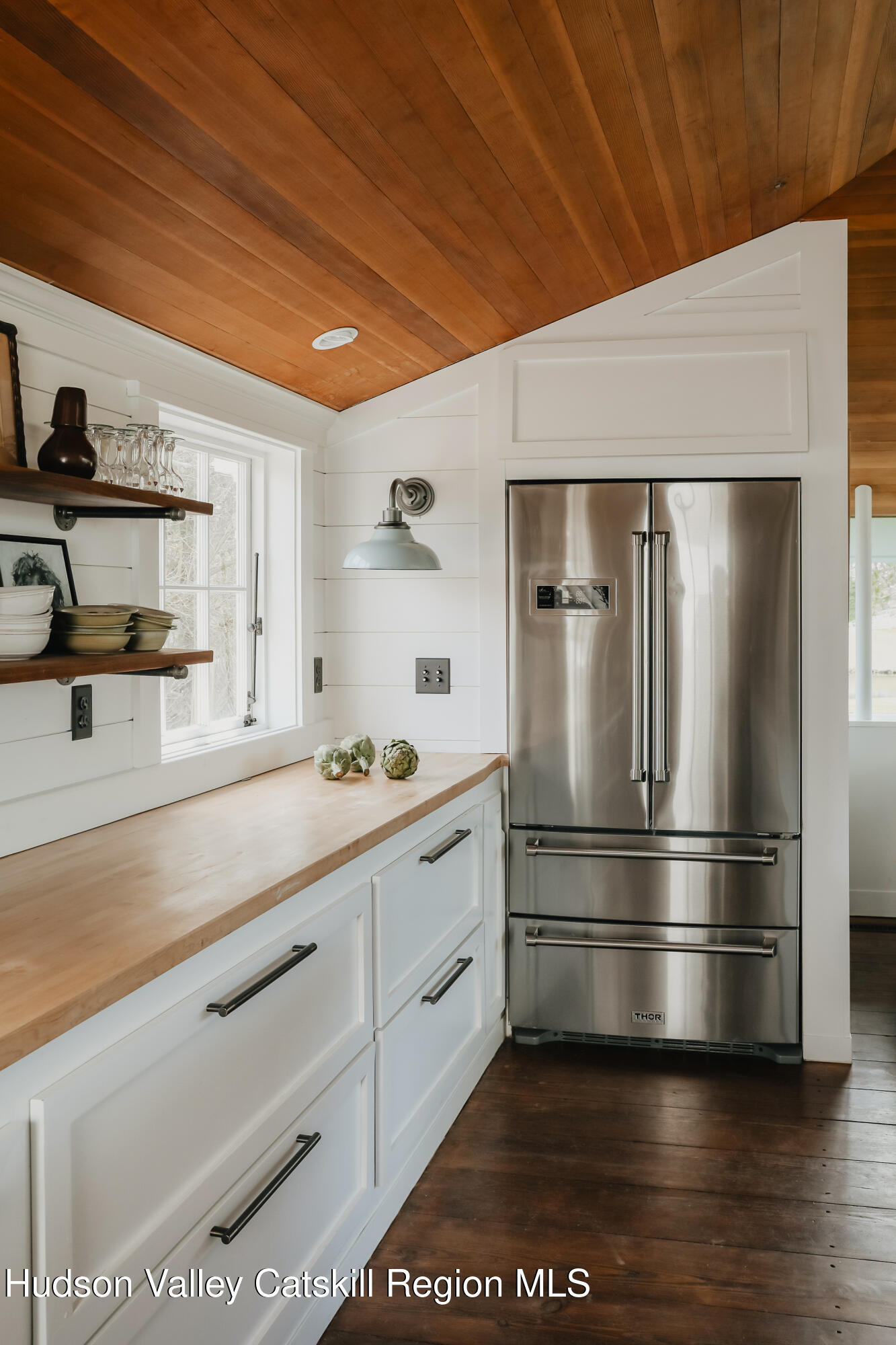 433 Rapp Road Valatie, NY 12184 - Photo 57 of 61 a kitchen with stainless steel appliances granite countertop a refrigerator and a sink