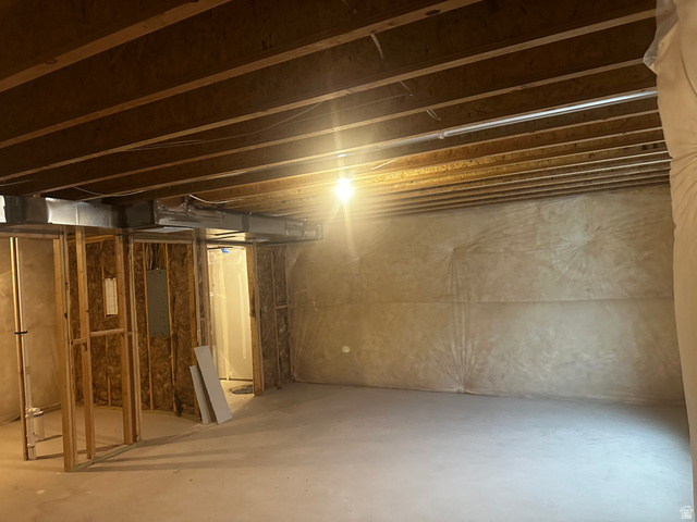 15 South Lunar Way Mapleton, UT 84664 - Photo 13 of 13 Unfinished basement with electric panel