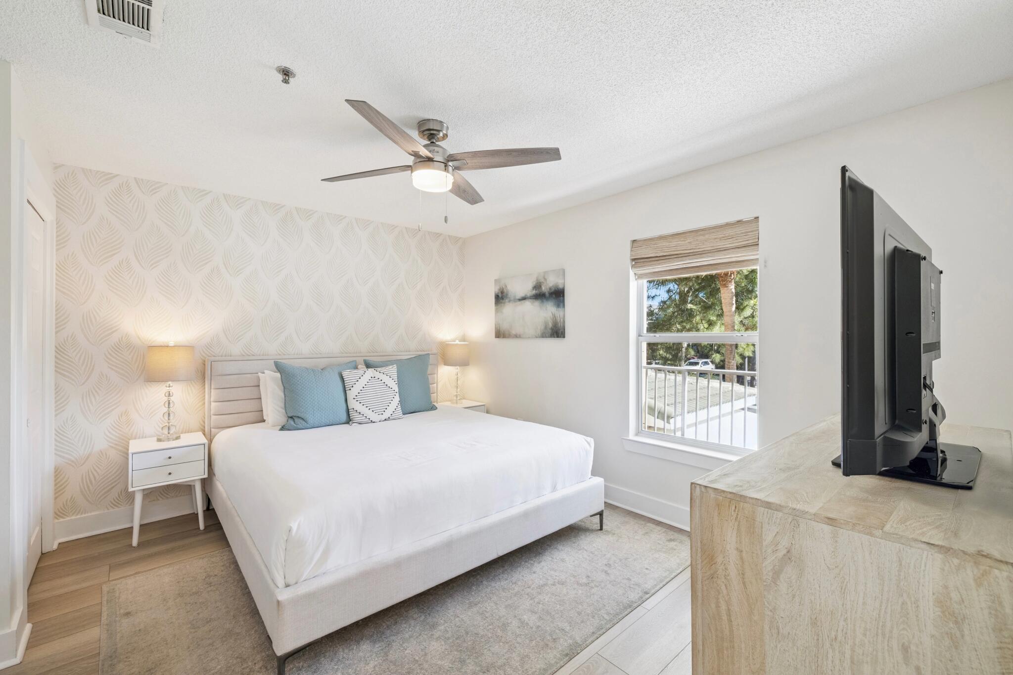 144 Spires Lane, Unit 207 Santa Rosa Beach, FL 32459 - Photo 8 of 49 Bedroom with Soft Accents