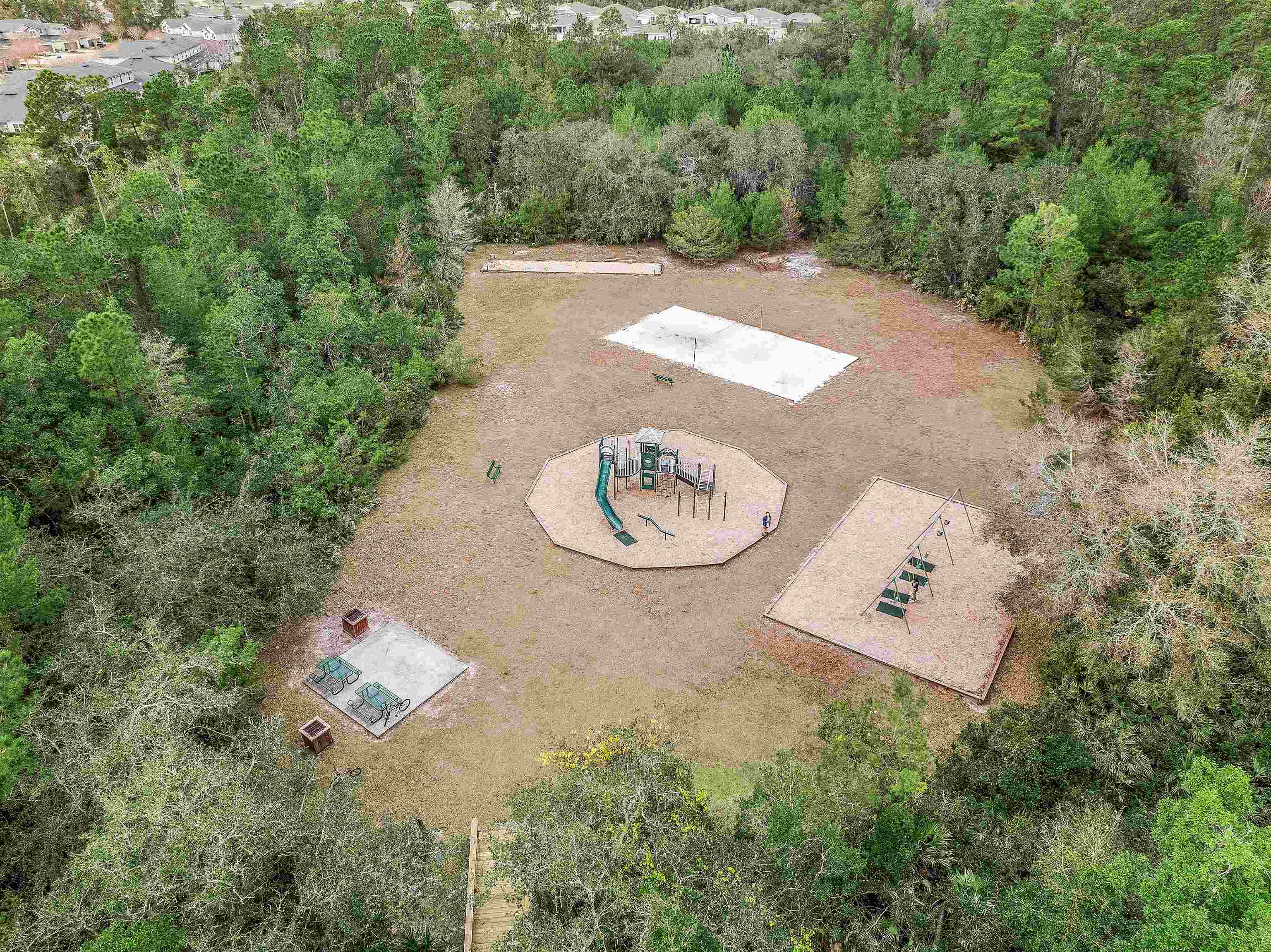 18 Amistad Drive St. Augustine, FL 32086 - Photo 33 of 37 a view of a back yard with an outdoor space