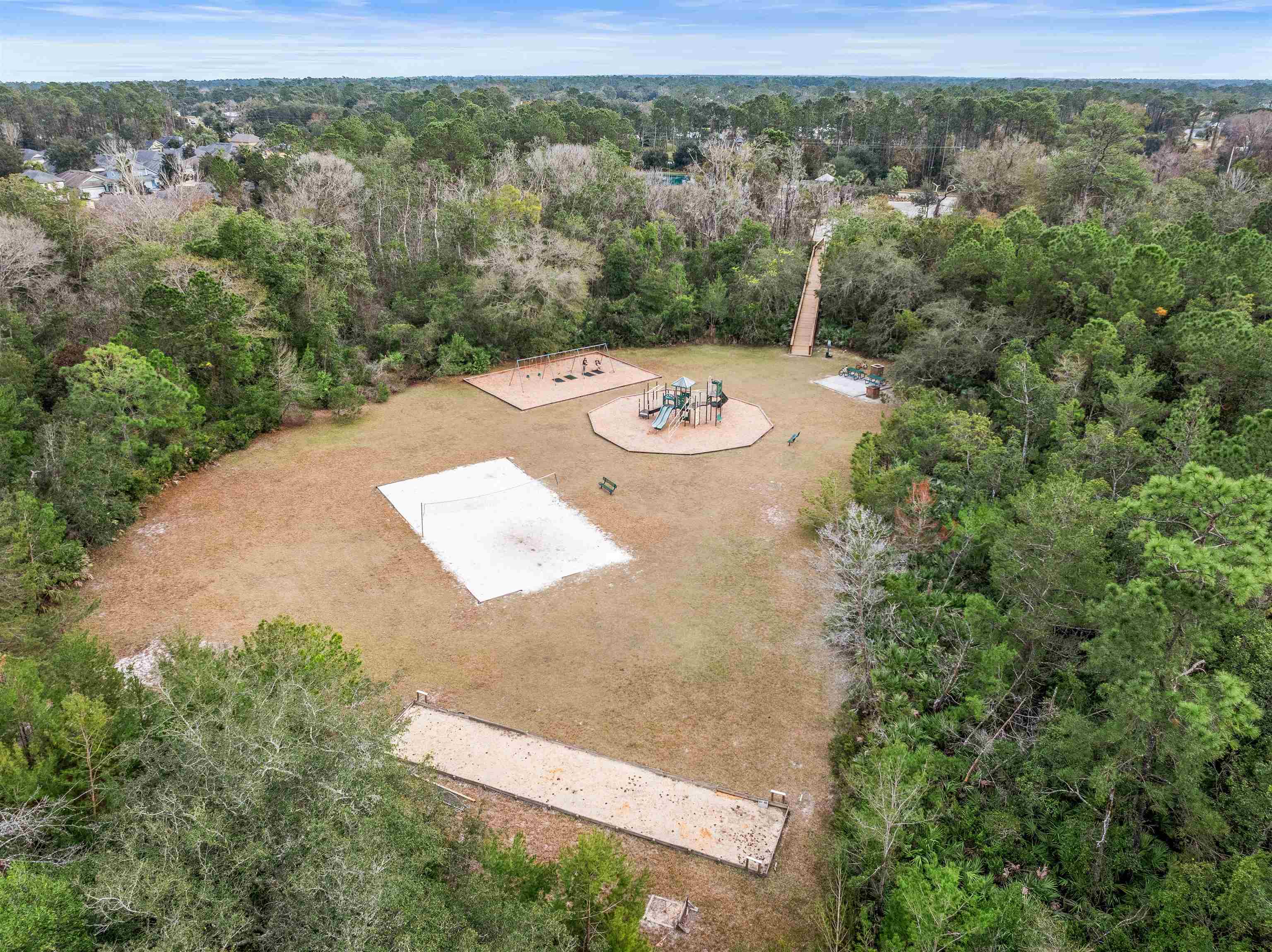 18 Amistad Drive St. Augustine, FL 32086 - Photo 34 of 37 an aerial view of a house with a yard