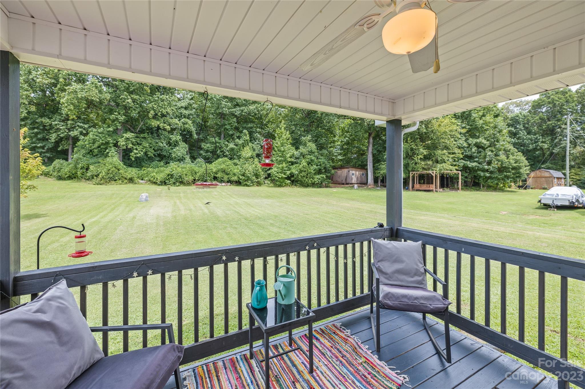308 Fleetwood Road York, SC 29745 - Photo 21 of 25 a view of a two chairs in the balcony