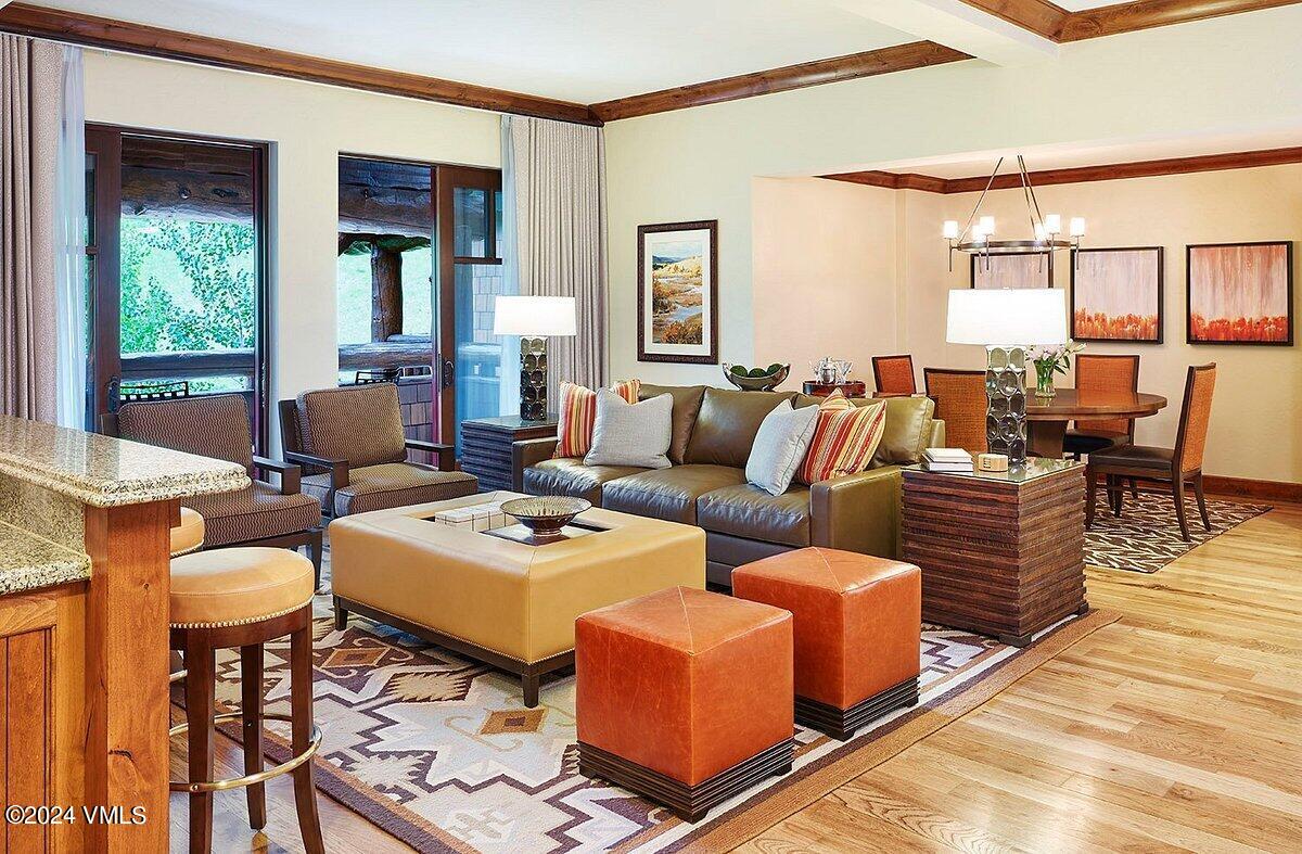 100 Bachelor Ridge Road, Unit 33146 Avon, CO 81620 - Photo 3 of 16 a living room with furniture and a window