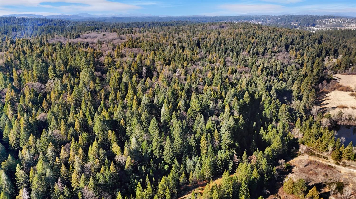 12195 East Bennett Road Grass Valley, CA 95945 - Photo 15 of 17 Aerial view of property East Bennett Road and Cedar Ridge Drive