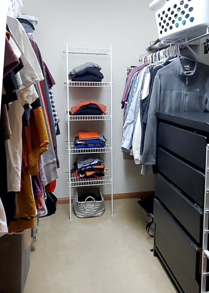 1809 Golden Gate Lane Naperville, IL 60563 - Photo 16 of 25 a view of walk in closet with clothes and shoes