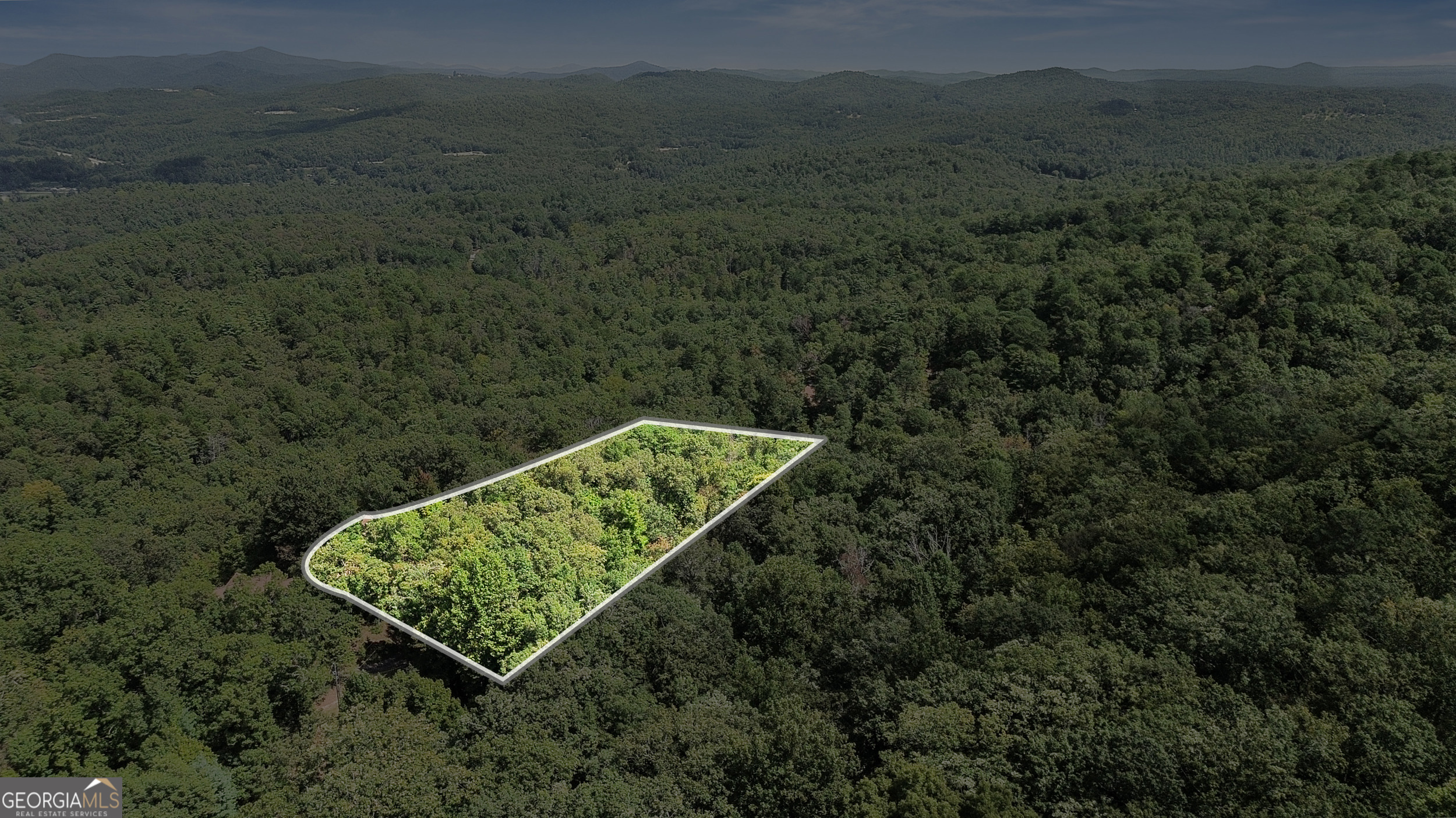 224 Dragon Tree Lane Lakemont, GA 30552 - Photo 35 of 38 a view of a backyard with mountain view