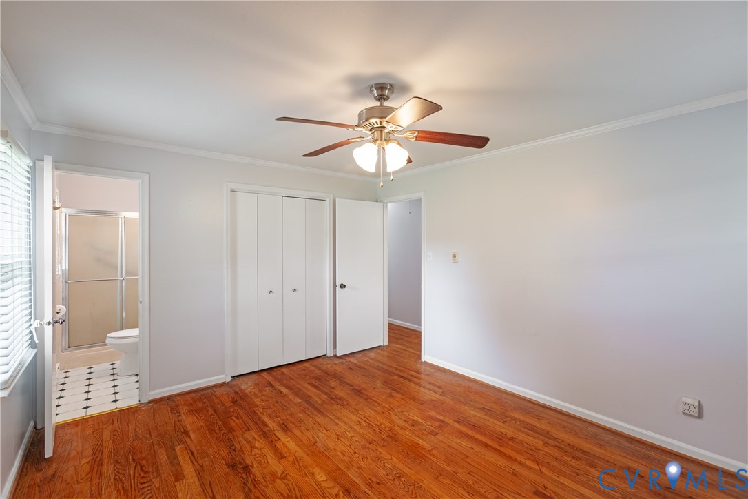 2730 Kinvan Road Henrico, VA 23231 - Photo 37 of 37 Hardwood flooring throughout, ceiling fan with int
