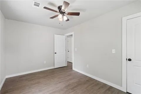 wooden floor in an empty room